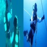 Penyelam Kongsi Saat Muncul Suara Di Laut Ketika Misi Mencari Lion air. Penyelam Kongsi Saat Muncul Suara Di Laut Ketika Misi Mencari Lion air.