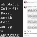 Ini Luahan Seorang Artis Malaysia Di Atas Pelantikan Mufti Wilayah Persekutuan Sebagai Menteri Agama. Alhamdulillah. Ini Luahan Seorang Artis Malaysia Di Atas Pelantikan Mufti Wilayah Persekutuan Sebagai Menteri Agama. Alhamdulillah.