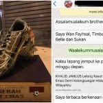 Jual Kasut Emas, Bekas Penyerang Harimau Malaya ‘Disapa’ Timb. Menteri Belia & Sukan Jual Kasut Emas, Bekas Penyerang Harimau Malaya ‘Disapa’ Timb. Menteri Belia & Sukan