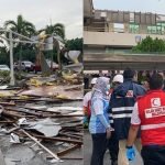 6 Murid Cedera Siling Sekolah Runtuh Akibat Dilanda Ribut. 6 Murid Cedera Siling Sekolah Runtuh Akibat Dilanda Ribut.