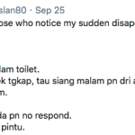 Gadis Ini Terperangkap 24 Jam Dalam Tandas Hotel Ketika Tempoh Kuarantin. Gadis Ini Terperangkap 24 Jam Dalam Tandas Hotel Ketika Tempoh Kuarantin.