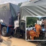 Langgar Belakang Treler, Pemandu Dan Kelindan Lori Maut Langgar Belakang Treler, Pemandu Dan Kelindan Lori Maut