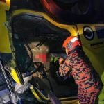 Bapa Dan 2 Anak Maut Treler Dinaiki Terbabas Dan Terbalik. Bapa Dan 2 Anak Maut Treler Dinaiki Terbabas Dan Terbalik.