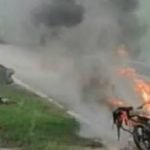Sesat Dan Motosikal Terbakar Dlm Perjalanan Mohon Baitulmal. Allahu. Sesat Dan Motosikal Terbakar Dlm Perjalanan Mohon Baitulmal. Allahu.