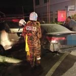 Isteri Maut, Suami Dan Anak Parah Kereta Terlibat Kemalangan Isteri Maut, Suami Dan Anak Parah Kereta Terlibat Kemalangan