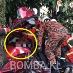 Tiga Maut Kereta Dinaiki Hilang Kawalan Rempuh Pokok Tiga Maut Kereta Dinaiki Hilang Kawalan Rempuh Pokok