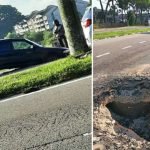 Jalan Raya Berlubang Berpunca Dari Tanah Yang Mendap Jalan Raya Berlubang Berpunca Dari Tanah Yang Mendap