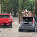 Warga Emas Dipercayai Mabuk Rempuh Kereta Parkir Tepi Jalan Warga Emas Dipercayai Mabuk Rempuh Kereta Parkir Tepi Jalan