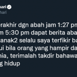 Bapa Amirudin Shari Meninggal Dunia Bapa Amirudin Shari Meninggal Dunia