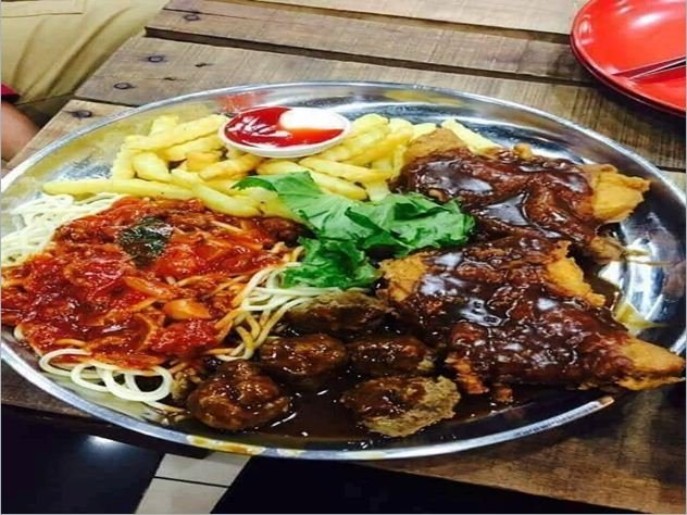 Klang western food D'pul western