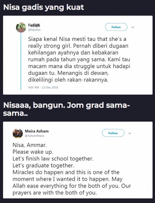 Pelajar Perundangan UiTM Maut Kemalangan Dilanggar Lari Pemandu Mabuk. AL FATIHAH.