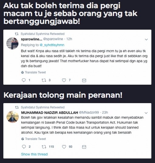 Pelajar Perundangan UiTM Maut Kemalangan Dilanggar Lari Pemandu Mabuk. AL FATIHAH.