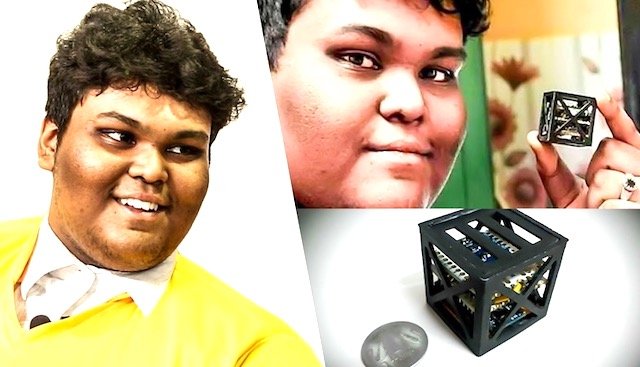 Remaja Islam 18 Tahun Di India Reka Satelit Paling Ringan Dunia Hanya 1.2 Kg. ما شاء الله
