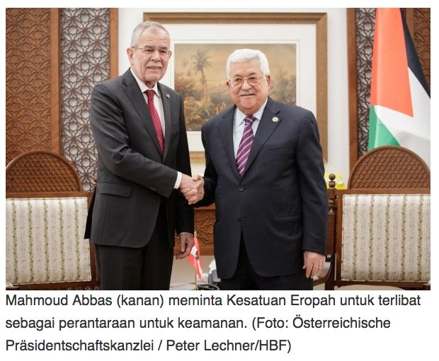 Austria Terkini Bertegas Tidak Akan Ubah Kedutaan Ke Jerusalem Buat Israel Pening