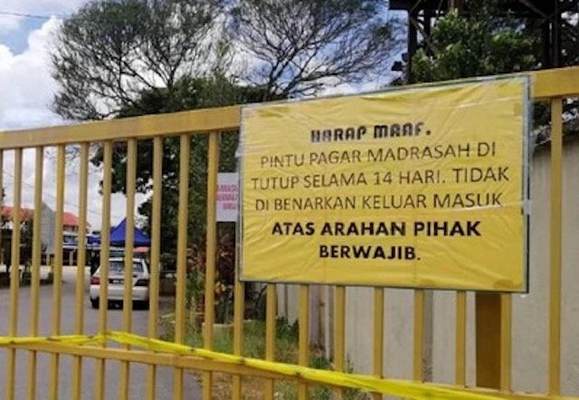 Sebuah Madrasah 300 Penghuni Di Kuala Terengganu Dikuarantin 14 Hari