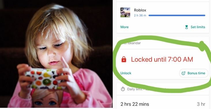Tak Mahu Anak Asyik Hadap "Phone", Wanita Kongsi Penggunaan Aplikasi Google Family Link