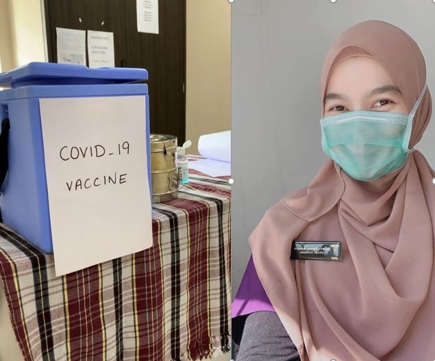 "Lepas Vaksin, Pastikan Rehat Secukupnya.." Doktor Gigi Di India Kongsi Pengalaman Terima Suntikan Vaksin