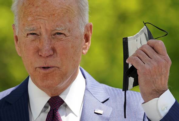 "Tidak Perlu Pakai Penutup Muka Jika Sudah Divaksin", Umum Joe Biden