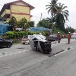 Lelaki Maut Tercampak Dari Kenderaan Lelaki Maut Tercampak Dari Kenderaan