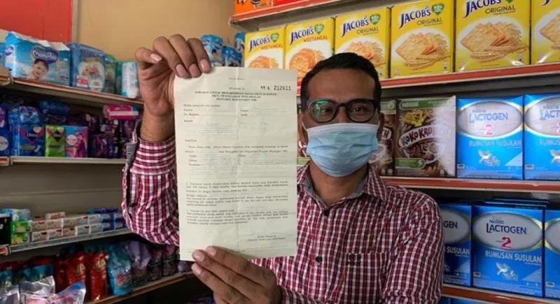 'Ambillah Kedai Runcit Sebagai Ganti Saya Tak Mampu Bayar Kompaun' 