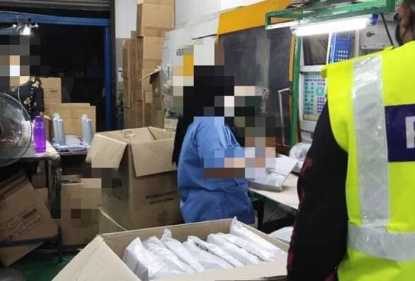 Pemilik Kilang Dikompaun RM 10,000 Kerana Beroperasi Lebih Masa