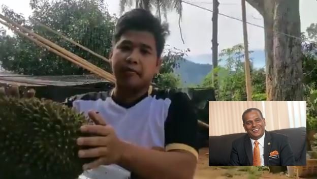 Tular Video Pemuda Jual Durian Sebiji RM 500, Menteri Sumber Manusia Call Cakap Nak Beli