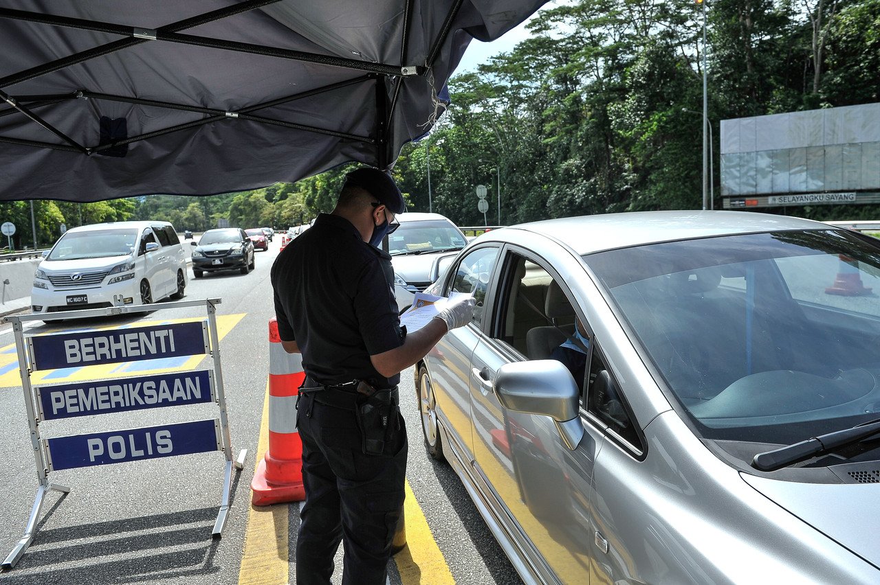 Berula Hari Ini Hingga 21 Julai, PDRM Larang rentas Negeri Guna Surat MITI
