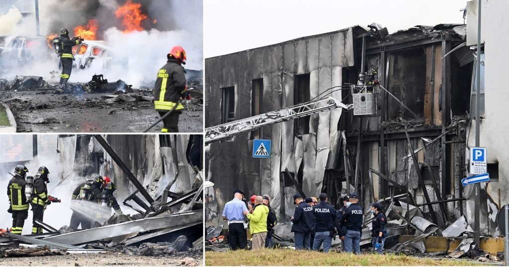 Pesawat Persendirian Rempuh Bangunan, 8 Terkorban Termasuk Juruterbang. Ada Video