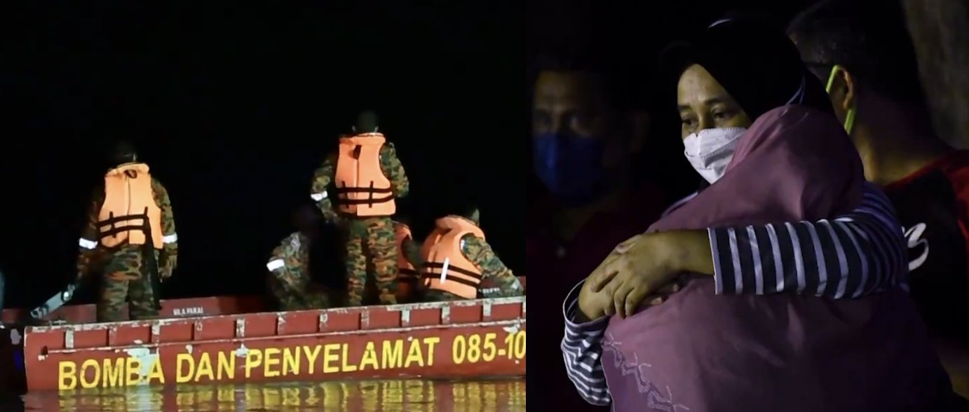 Dihanyutkan Arus Ketika Cari Kepah, Tiga Kanak-Kanak Ditemui Lemas