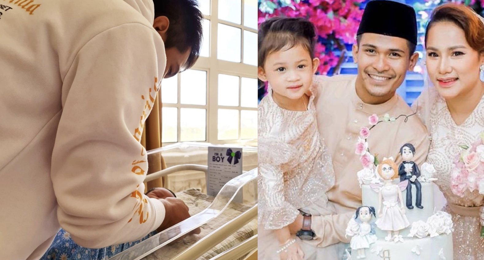 Elly Mazlein Selamat Timang Cahaya Mata Kedua