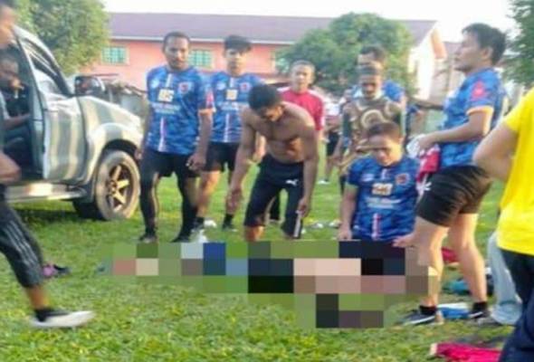 Lelaki Temui Ajal Selepas Bermain Bola Sepak Di Padang