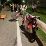 Adik Maut Selepas Motosikal Ditunggangi Abang Terbabas