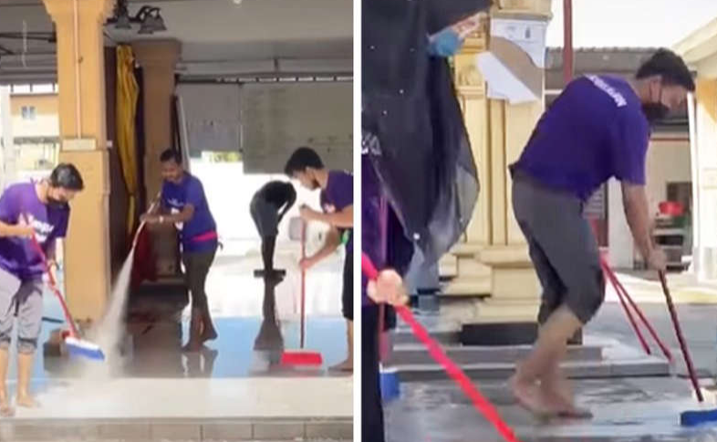 Polis Siasat Pendakwah Kecam Aktiviti Bersihkan Kuil Semasa Banjir.