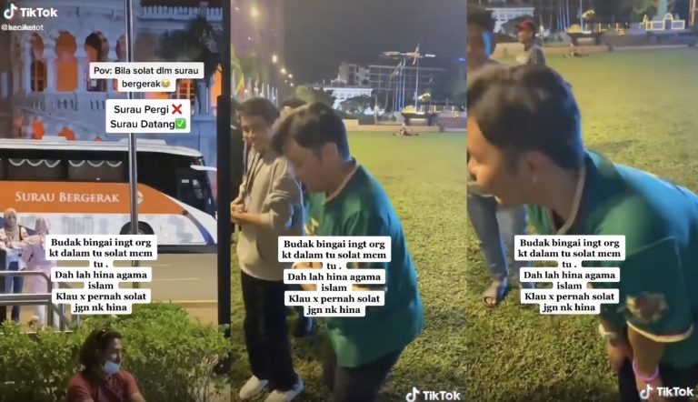 (VIDEO) Persenda Solat Dalam Bas Surau Bergerak, Wakil Pelajar Minta Maaf