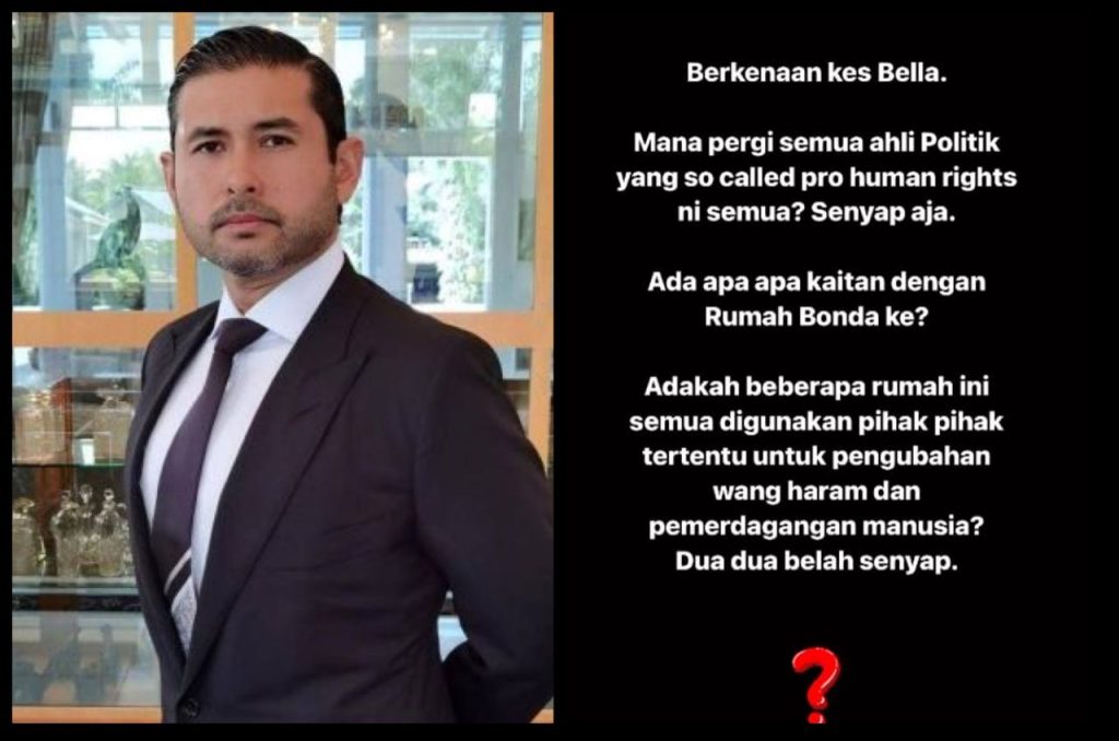 TMJ Hairan Pemimpin Politik 'Senyap' Berkenaan Isu Bella