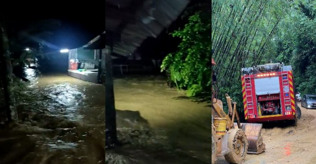 Janda Baik Dilanda Banjir Pagi Tadi