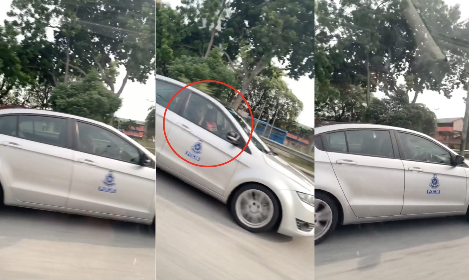 Tular Video Polis Guna 'Handphone' Ketika Memandu. Ini Tindakan Tegas PDRM