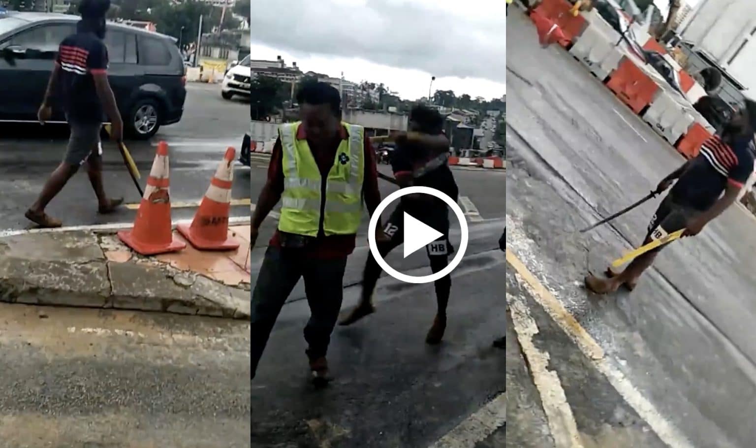 Viral Video Lelaki Libas Pedang Samurai. Ini Respon PDRM