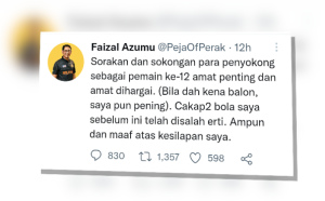 Kenyataan Undang Kontroversi, Faizal Azumu Tampil Mohon Maaf