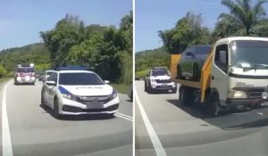 Tular Polis Potong Di Garisan Berkembar, Ini Penjelasan Sebenar
