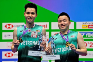 Beregu Lelaki Negara Unggul Rangkul Kejuaraan Dunia