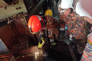 Ngeri! Pekerja Kilang Maut Tersepit Rantai Mesin