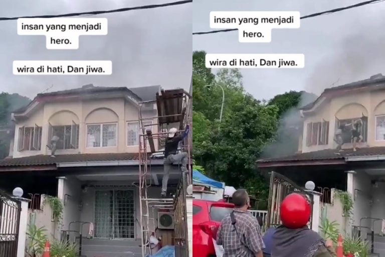 TULAR! Dua Lelaki Dipuji Netizen Selepas Jadi 'Wira' Kebakaran