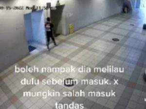 Lelaki Intai Guru Wanita Dalam Tandas, Ini Tindakan PANTAS Polis