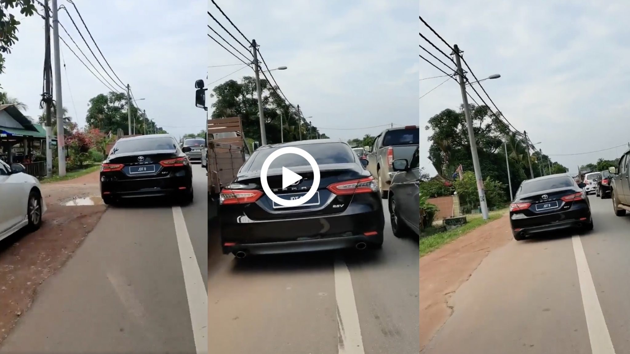 VIRAL VIDEO Kereta Exco Johor Potong Q, 'Ini' Tindakan Polis Buat Ramai Puas Hati