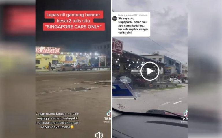 'Car Wash' Di JB Yang Hanya Terima Pelanggan Singapura Diarah Tutup