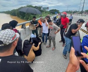 Wanita Berumur 54 Tahun Cuba Terjun Jambatan Di Kelantan.