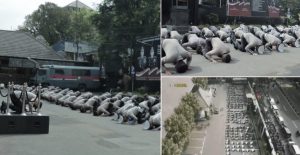 Rusuhan Stadium Kanjuruhan : Ratusan Anggota Polis Sujud Minta Maaf