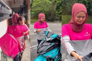Impian Ibu Tunggal Sbg Walker Foodpanda Utk Beli Motor Tercapai