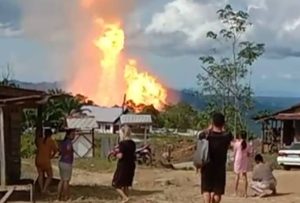 Seorang M@ut Dalam Letupan Paip Gas Di Sarawak.
